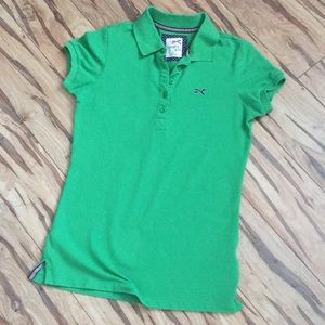 🌵4/$20 Tommy Hilfiger Tommy Girl Green polo shirt
